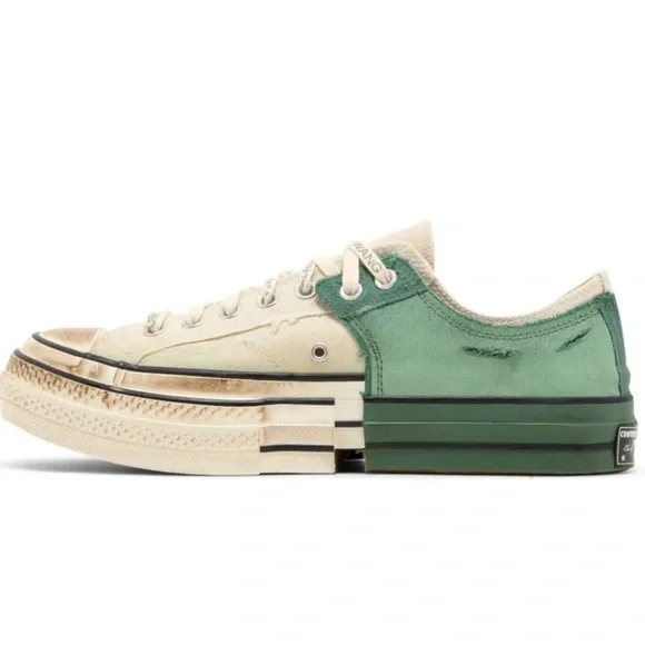 Converse x Feng Chen Wang Chuck 70 2-in-1 Ox Low Top Myrtle Sneaker - Picture 3 of 11